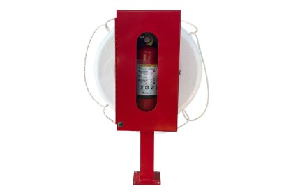 Fire Extinguisher Enclosure Pedestal